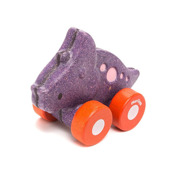 Plan Toys | 5690 | Carro Dino de madeira - Trio