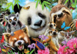 Educa | 18610 | Puzzle Black Eyed Friends Selfie | 300 peças