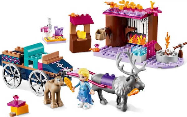 41166 | LEGO Disney Frozen A Aventura em Caravana da Elsa