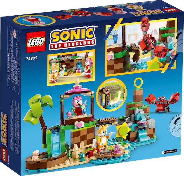 76992 | LEGO Sonic The Hedgehog Ilha de Resgate Animal de Amy
