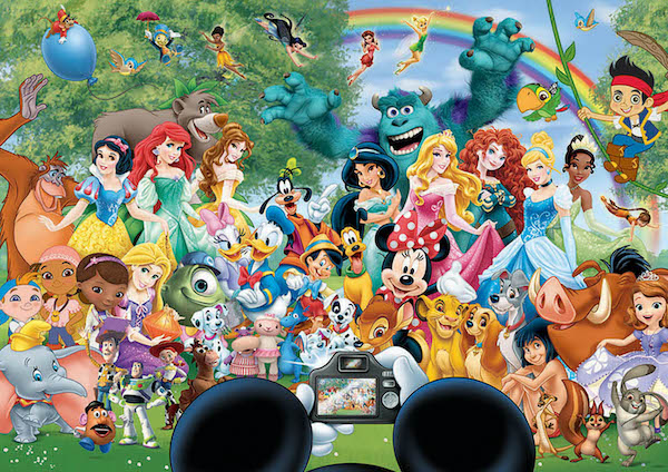 Educa | 16297 | Puzzle O Maravilhoso Mundo da Disney | 1000 peças