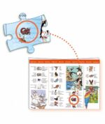 Djeco | 07420 | Puzzle de Observação Animais do Mundo | 100 peças