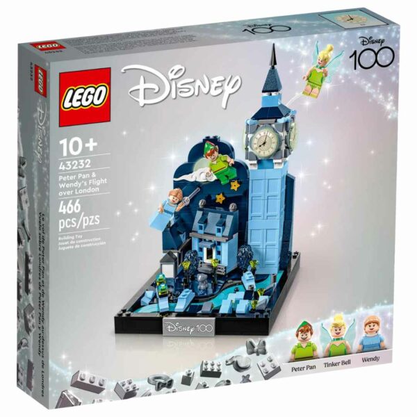 43232 | LEGO Disney | O Voo de Peter Pan e Wendy sobre Londres
