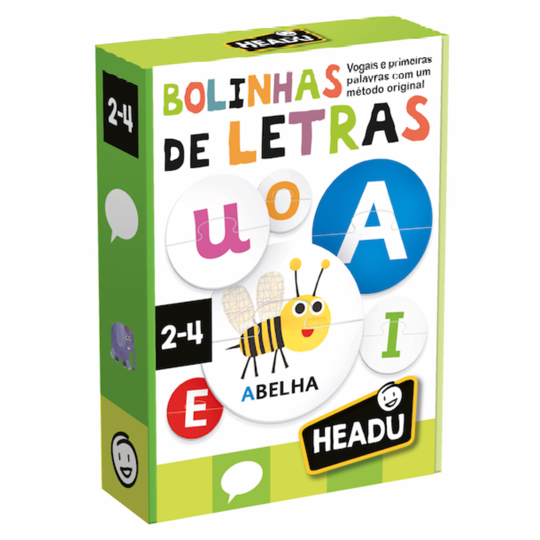 Headu | HU56345PT | Bolinhas de letras Headu | HU56345PT | Bolinhas de letras