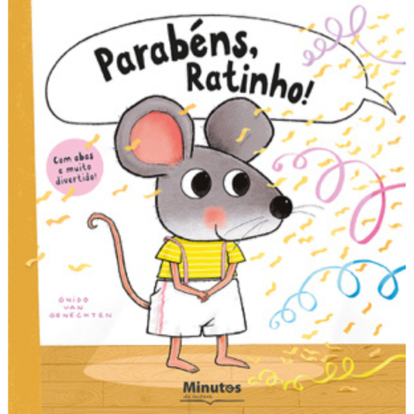 Minutos de leitura | 9789727933570 | Parabéns, Ratinho