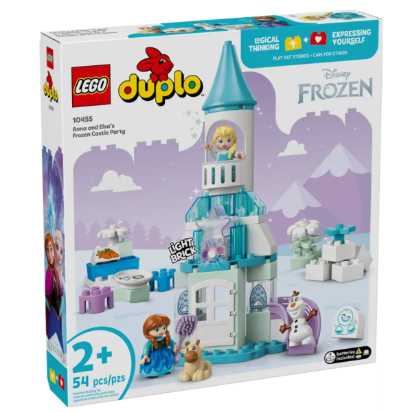 10455 | LEGO DUPLO Disney Frozen Festa Castelo Gelado Elsa e Anna