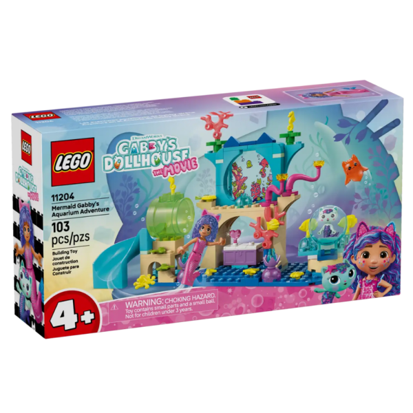 11204 | LEGO Casa das Bonecas Gabby Aventura no Aquário da Gabby Sereia